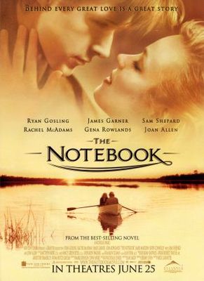 The Notebook movie poster (2004) t-shirt