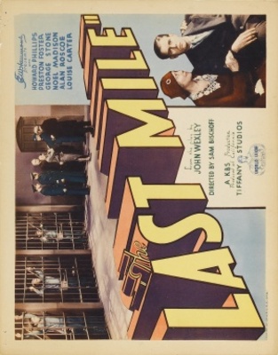 The Last Mile movie poster (1932) pillow
