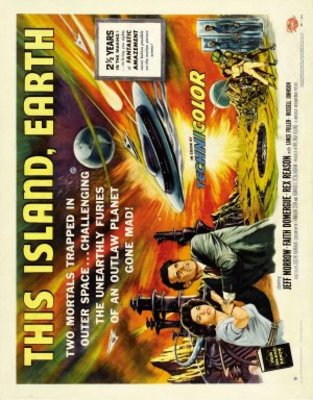 This Island Earth movie poster (1955) Stickers MOV_8bf9de51