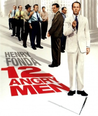 12 Angry Men movie poster (1957) poster with hanger