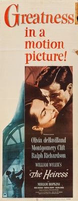 The Heiress movie poster (1949) wooden framed poster