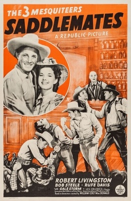 Saddlemates movie poster (1941) poster with hanger