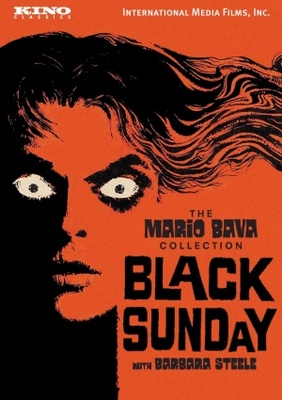Maschera del demonio, La movie poster (1960) pillow