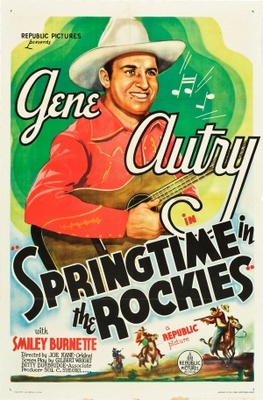 Springtime in the Rockies movie poster (1937) hoodie