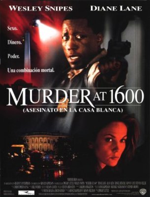 Murder At 1600 movie poster (1997) metal framed poster