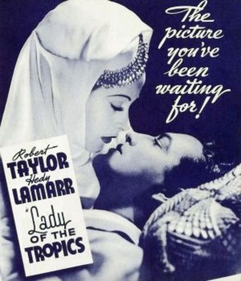 Lady of the Tropics movie poster (1939) wooden framed poster