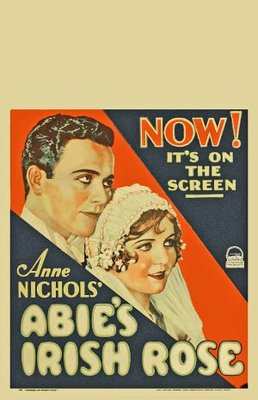 Abie's Irish Rose movie poster (1928) metal framed poster