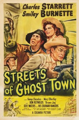 Streets of Ghost Town movie poster (1950) mouse pad