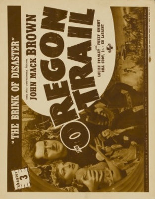 The Oregon Trail movie poster (1939) canvas poster