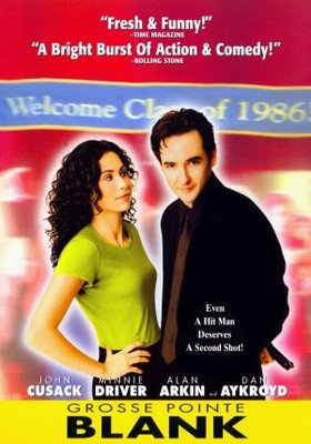 Grosse Pointe Blank movie poster (1997) metal framed poster