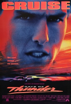 Days of Thunder movie poster (1990) metal framed poster