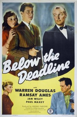 Below the Deadline movie poster (1946) wood print