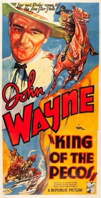 King of the Pecos movie poster (1936) canvas poster