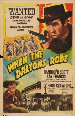 When the Daltons Rode movie poster (1940) mouse pad