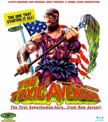 The Toxic Avenger movie poster (1985) wooden framed poster