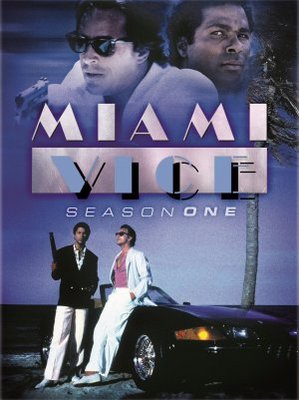 Miami Vice movie poster (1984) wood print