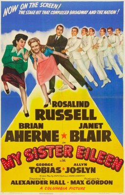 My Sister Eileen movie poster (1942) t-shirt
