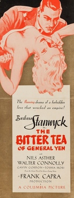 The Bitter Tea of General Yen movie poster (1933) poster with hanger