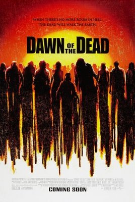 Dawn Of The Dead movie poster (2004) canvas poster