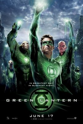 Green Lantern movie poster (2011) Stickers MOV_8d3925ee