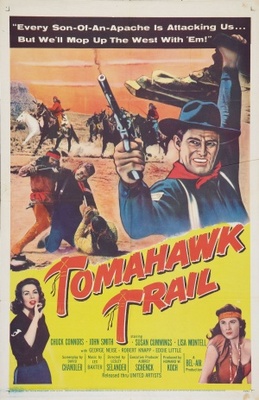Tomahawk Trail movie poster (1957) pillow