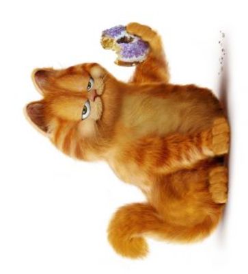 Garfield movie poster (2004) Stickers MOV_8d3a08f6