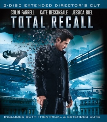 Total Recall movie poster (2012) wood print