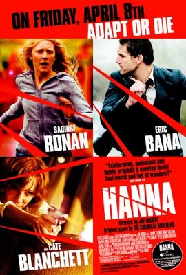 Hanna movie poster (2011) poster with hanger