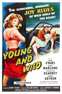 Young and Wild movie poster (1958) tote bag