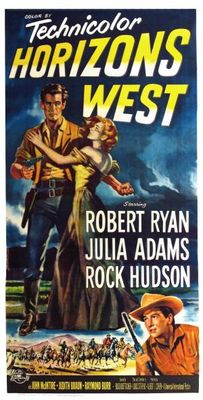 Horizons West movie poster (1952) tote bag