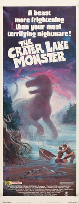 The Crater Lake Monster movie poster (1977) pillow
