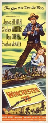 Winchester '73 movie poster (1950) canvas poster