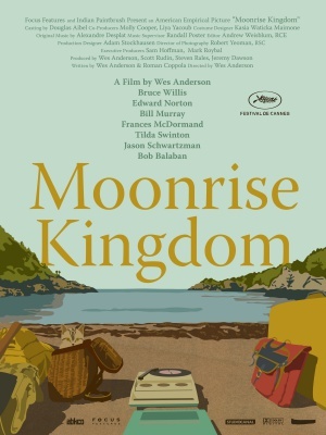 Moonrise Kingdom movie poster (2012) poster with hanger