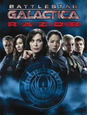 Battlestar Galactica: Razor movie poster (2007) Mouse Pad MOV_8d6aa7c1