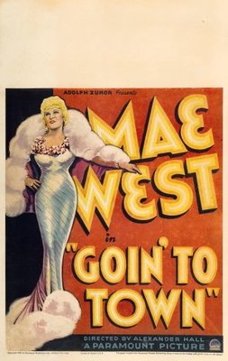 Goin' to Town movie poster (1935) poster with hanger