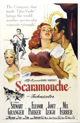 Scaramouche movie poster (1952) pillow