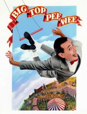 Big Top Pee-wee movie poster (1988) Stickers MOV_8d9cee88