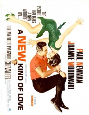A New Kind of Love movie poster (1963) canvas poster