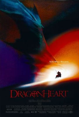 Dragonheart movie poster (1996) poster with hanger