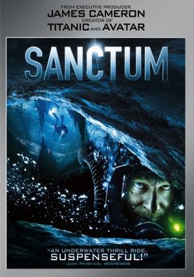 Sanctum movie poster (2011) wood print