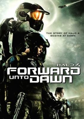 Halo 4: Forward Unto Dawn movie poster (2012) wood print