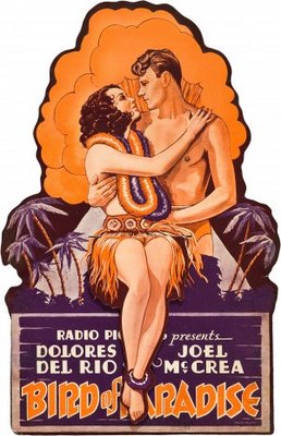 Bird of Paradise movie poster (1932) wood print