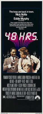 48 Hours movie poster (1982) wooden framed poster