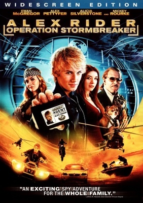 Stormbreaker movie poster (2006) wooden framed poster