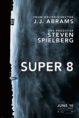 Super 8 movie poster (2011) wooden framed poster