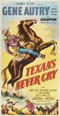 Texans Never Cry movie poster (1951) t-shirt