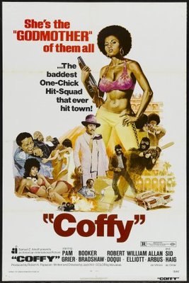 Coffy movie poster (1973) mouse pad
