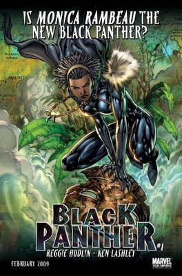 Black Panther movie poster (2009) wood print