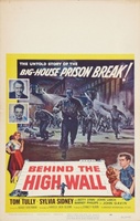 Behind the High Wall movie poster (1956) Longsleeve T-shirt #730803