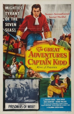 The Great Adventures of Captain Kidd movie poster (1953) sweatshirt